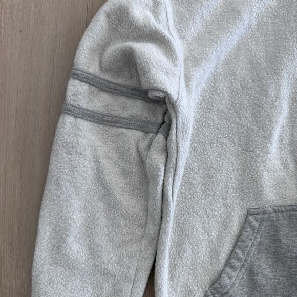 Boys Wes & Willy Zip Hoodie, Light Gray, Size 7 - Picture 2 of 4